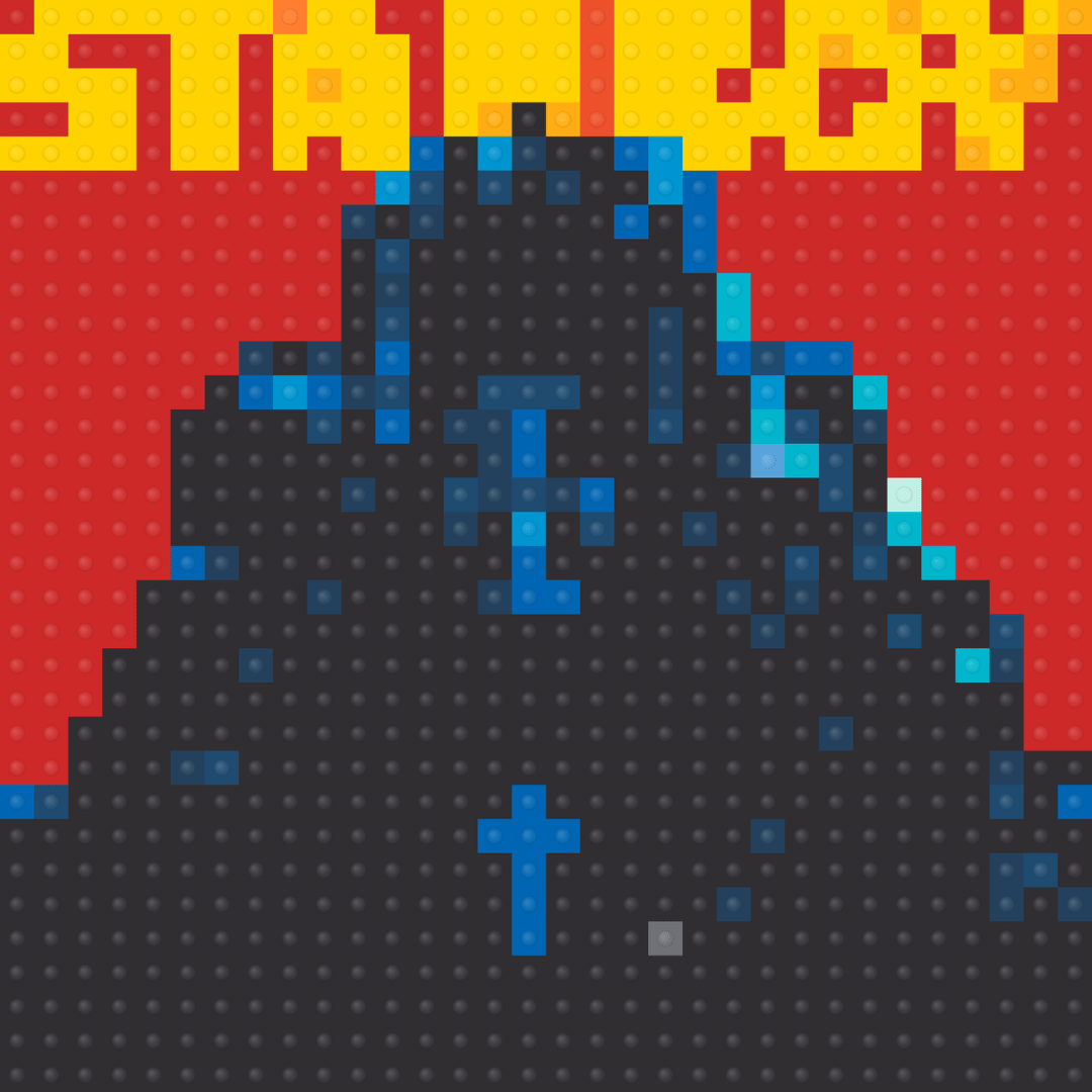 Starboy | The Weeknd Inspired Brick Mosaic Art — Music brick art kit