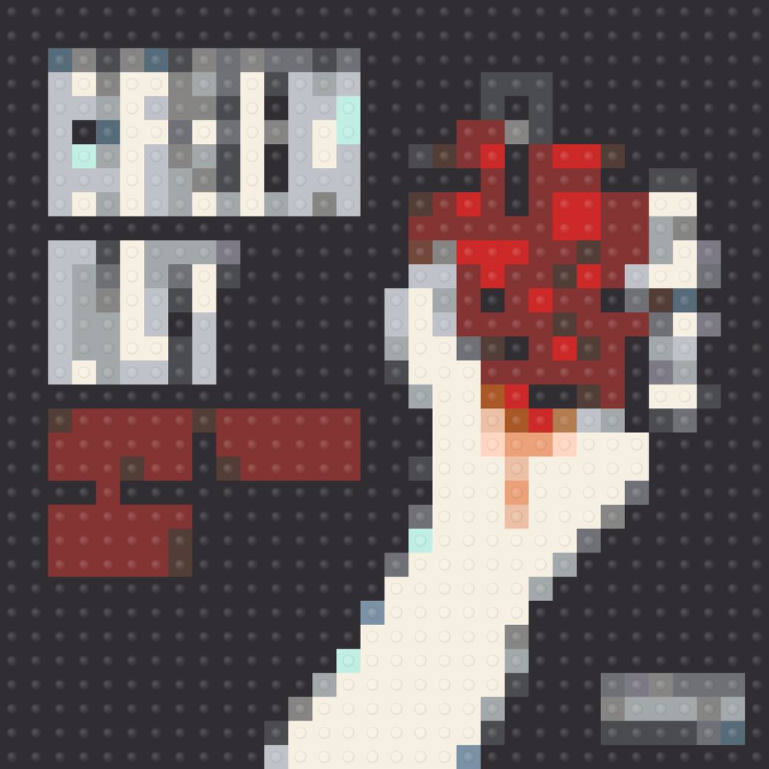 American Idiot | Green Day Inspired Brick Mosaic Art — Music brick art kit