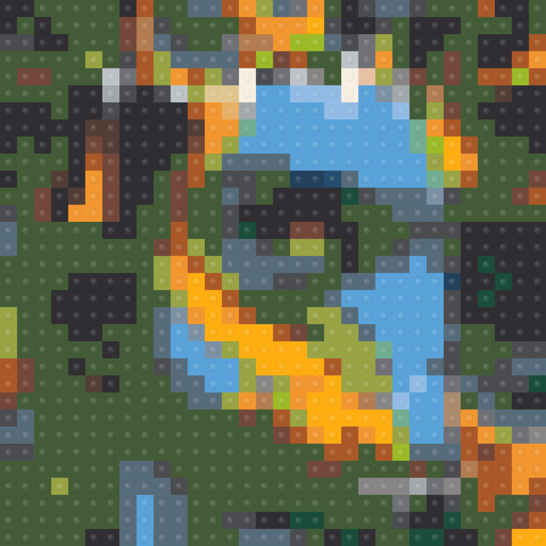 Chaina Bhabish | Arnob Inspired Brick Mosaic Art — Music brick art kit