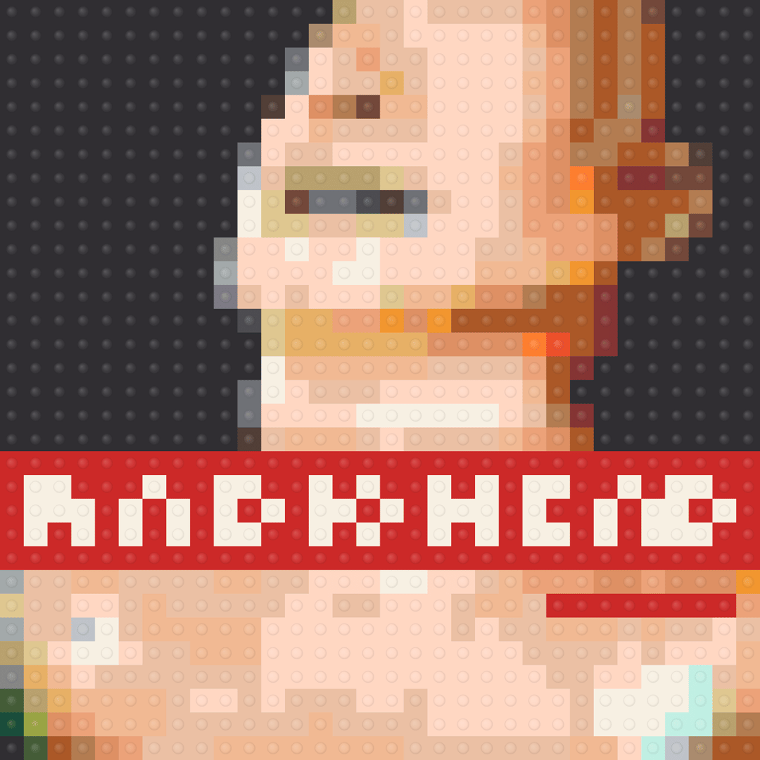 The Bends | Radiohead Inspired Brick Mosaic Art — Music brick art kit